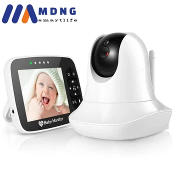 3.5 Inch Video Baby Monitor ar Fotokameru, Portatīvo Bebes HD Bezvadu Smart Baby Camera Infared Nakts Redzamības Bērnu Monitori