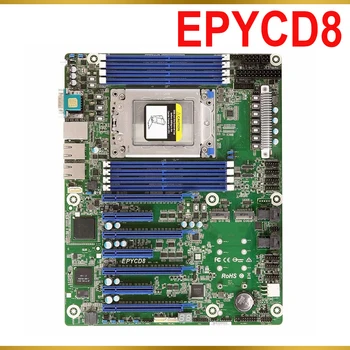 Par ASROCK Serveru Mātesplates AMD Socket SP3 (LGA4094) EPYC 7002/7001 Sērijas Procesoru, Ģimenes DDR4 SATA3 PCIe3.0 EPYCD8