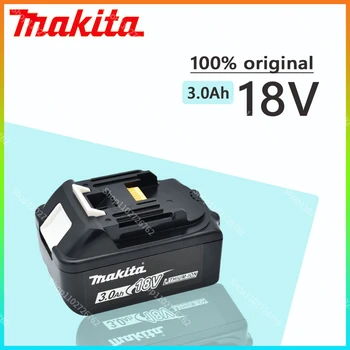 18V 3.0 Ah Oriģināls Makita 3000mAh BL1830 BL1815 BL1860 BL1840 194205-3 Uzlādējams Li-IonBattery Maināmiem Barošanas Akumulatora Instruments