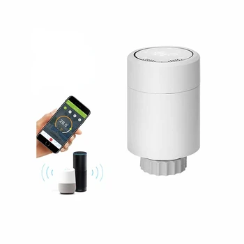 Smart Home Zigbee 3.0 Jaunu Radiatoru Cilindra Smart Programmējams Termostats (TRV) trv termostatu telpā, Radiatoru Apkure
