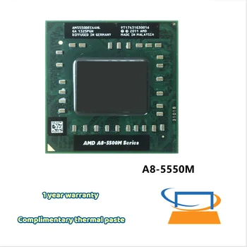 AMD A8-Series A8-5550M A8 5550M 2.1 GHz Quad-Core Quad-Diegi CPU Procesors AM5550DEC44HL Ligzda FS1