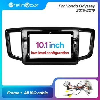 1Din 2Din Auto DVD Navigācija Radio Fascijas Rāmis Honda Odyssey 2015-2019 Stereo Uztvērēju Atskaņotāja Panelis Dash Apdares Komplekti