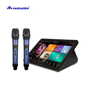 Premium Izturīgs Karaoke Sistēma 15.6 5in1 1T Jauns Dizains Touch Screen Mobilo Tālruni Uzņemt Dziesmas Karaoke Player Karaoke Mašīna