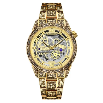 2024 zīmols vintage skatīties cilvēks, ūdensizturīgs, tērauda Sākotnējā joslas rokas pulkstenis modes casual luxury gold mens watch relogio masculino
